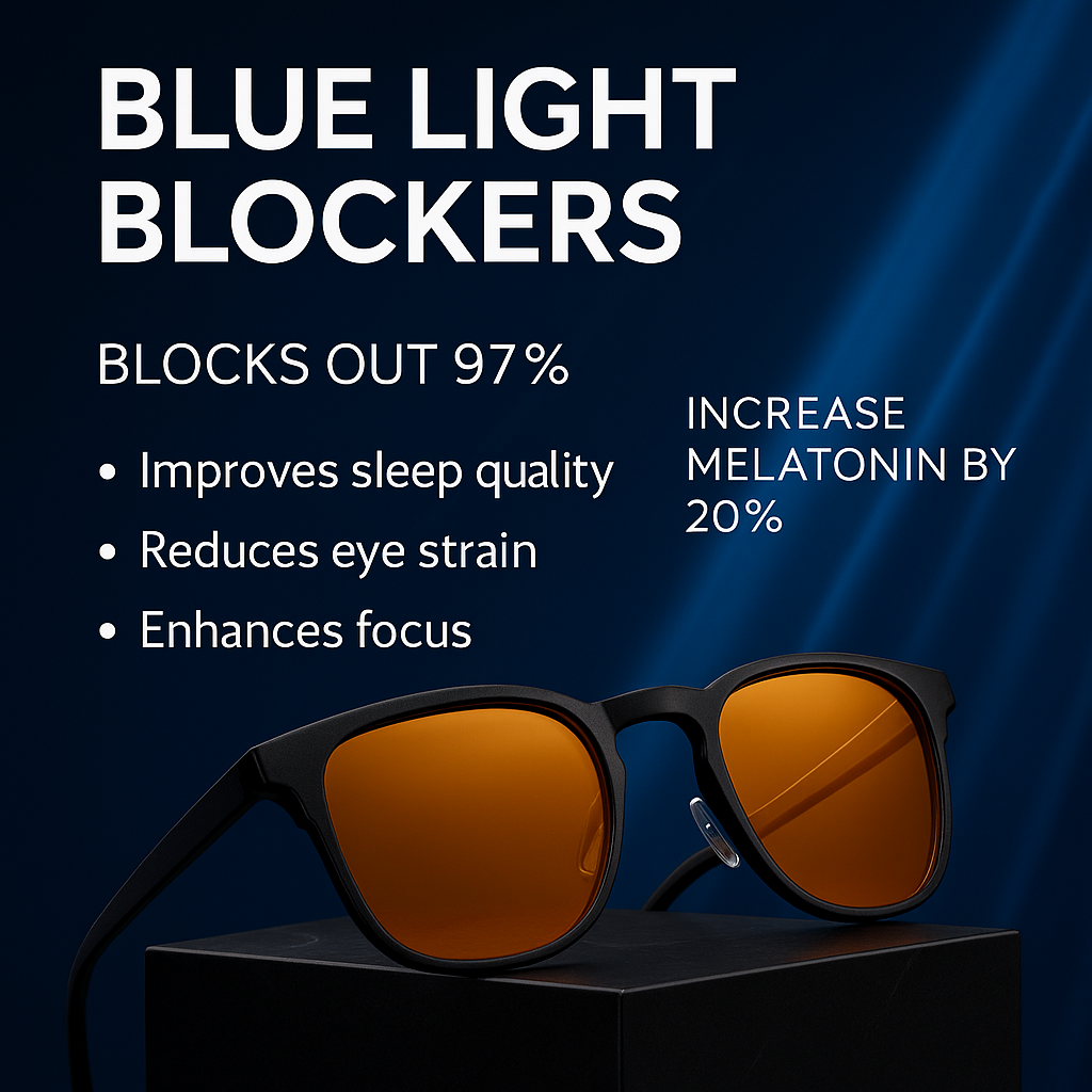 Blue Light Blocker Glasses for Computer & Gaming